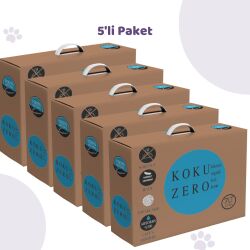 Koku Zero 7 LT Doğal Kedi Kumu 5'li Paket - Koku Zero